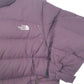 Womens Purple The North Face Nuptse 700  Coat