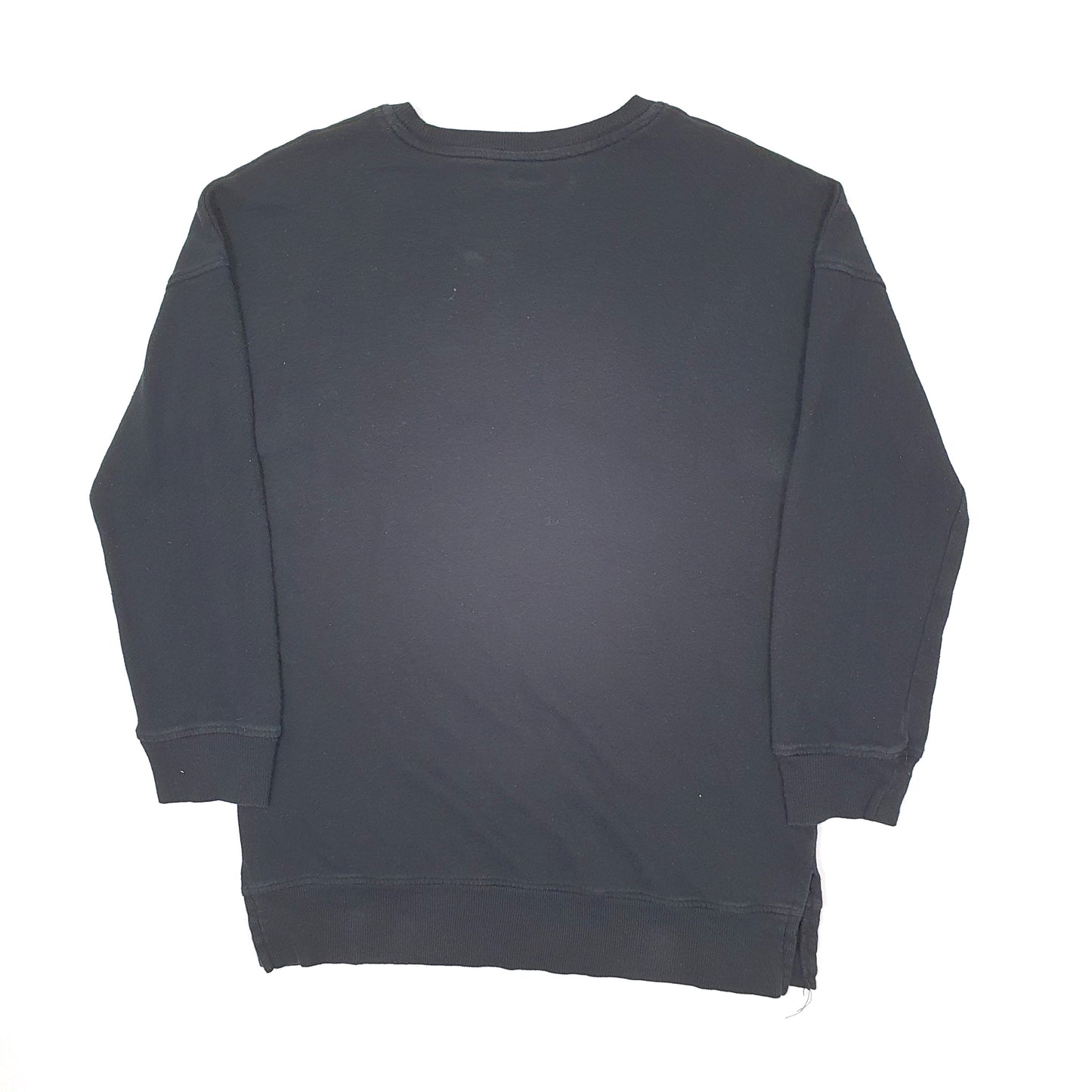 Mens Black Tommy Hilfiger Spellout Sleepwear Crewneck Jumper