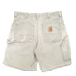Mens Khaki Carhartt Workwear B25 Made In U.S.A Carpenter Shorts