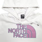 Mens White The North Face Spellout Hoodie Jumper