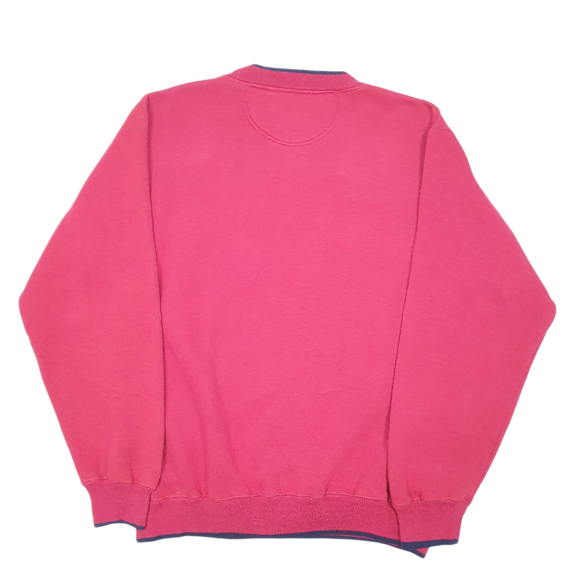 Mens Burgundy Disney Vintage Mickey Mouse & Co 90s Crewneck Jumper