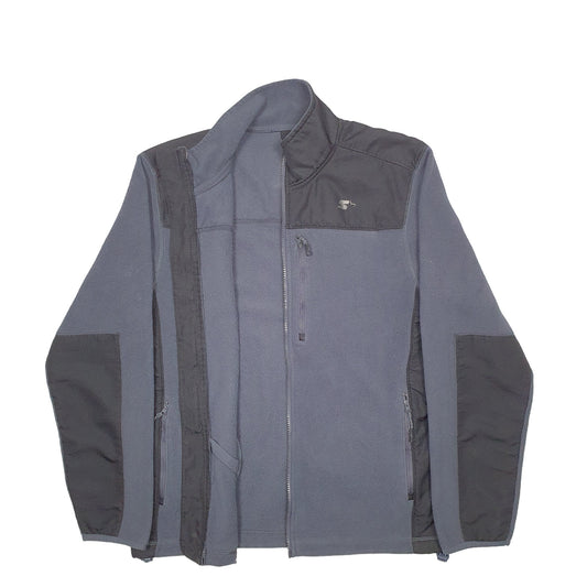 Mens Grey Starter  Full Zip Jumper