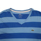 Mens Blue Lacoste  Short Sleeve T Shirt