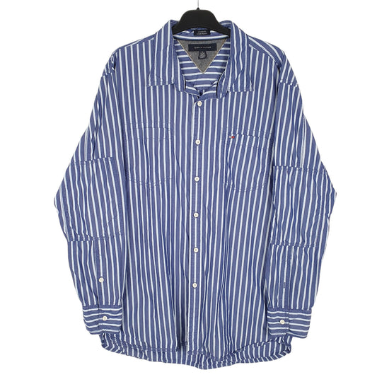 Mens Blue Tommy Hilfiger  Long Sleeve Shirt