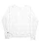 Womens White Champion Spellout Crewneck Jumper