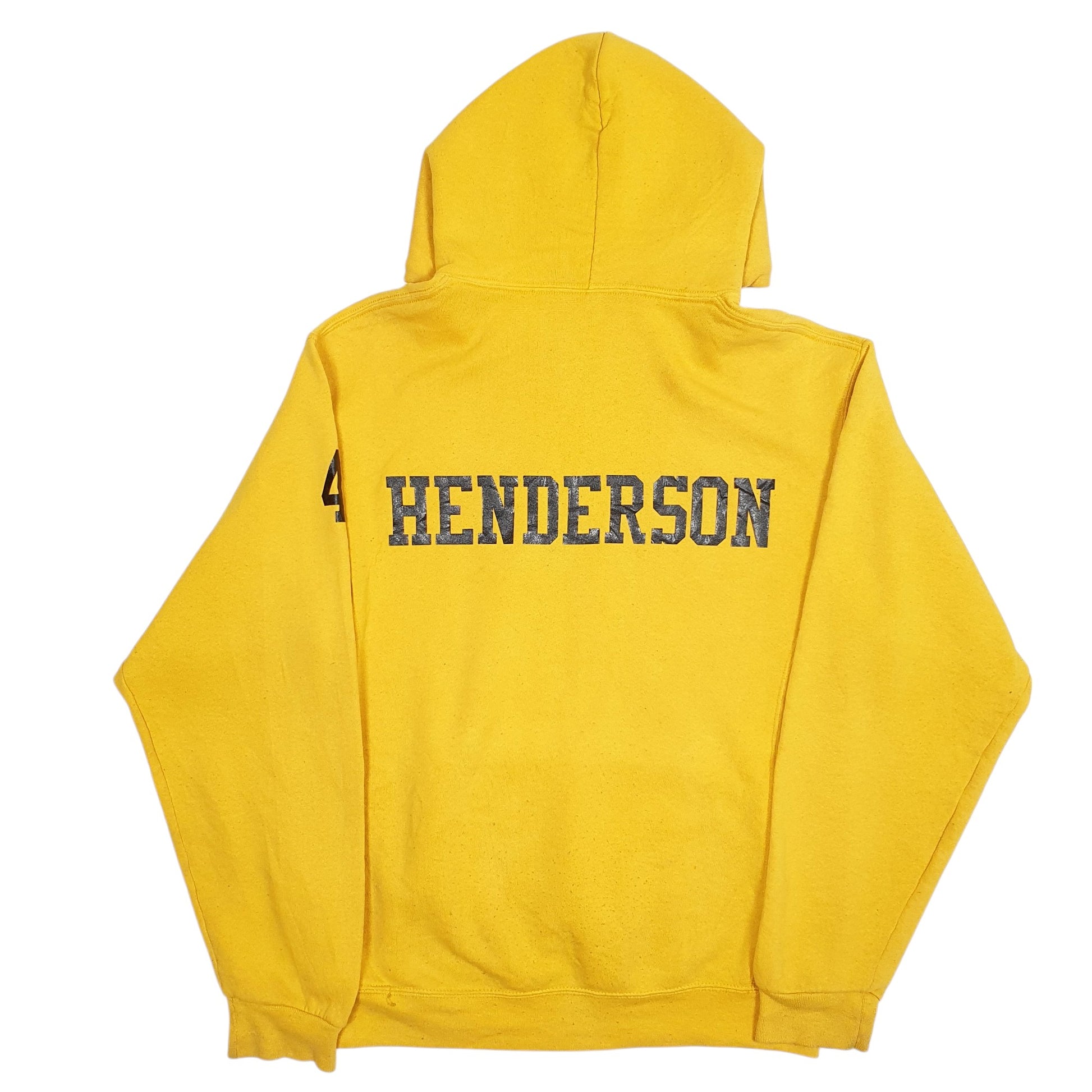 Mens Yellow Russel Athletic Jersey Shore Elite Hoodie Jumper