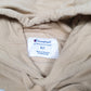 Mens Beige Champion Tall Script Hoodie Jumper