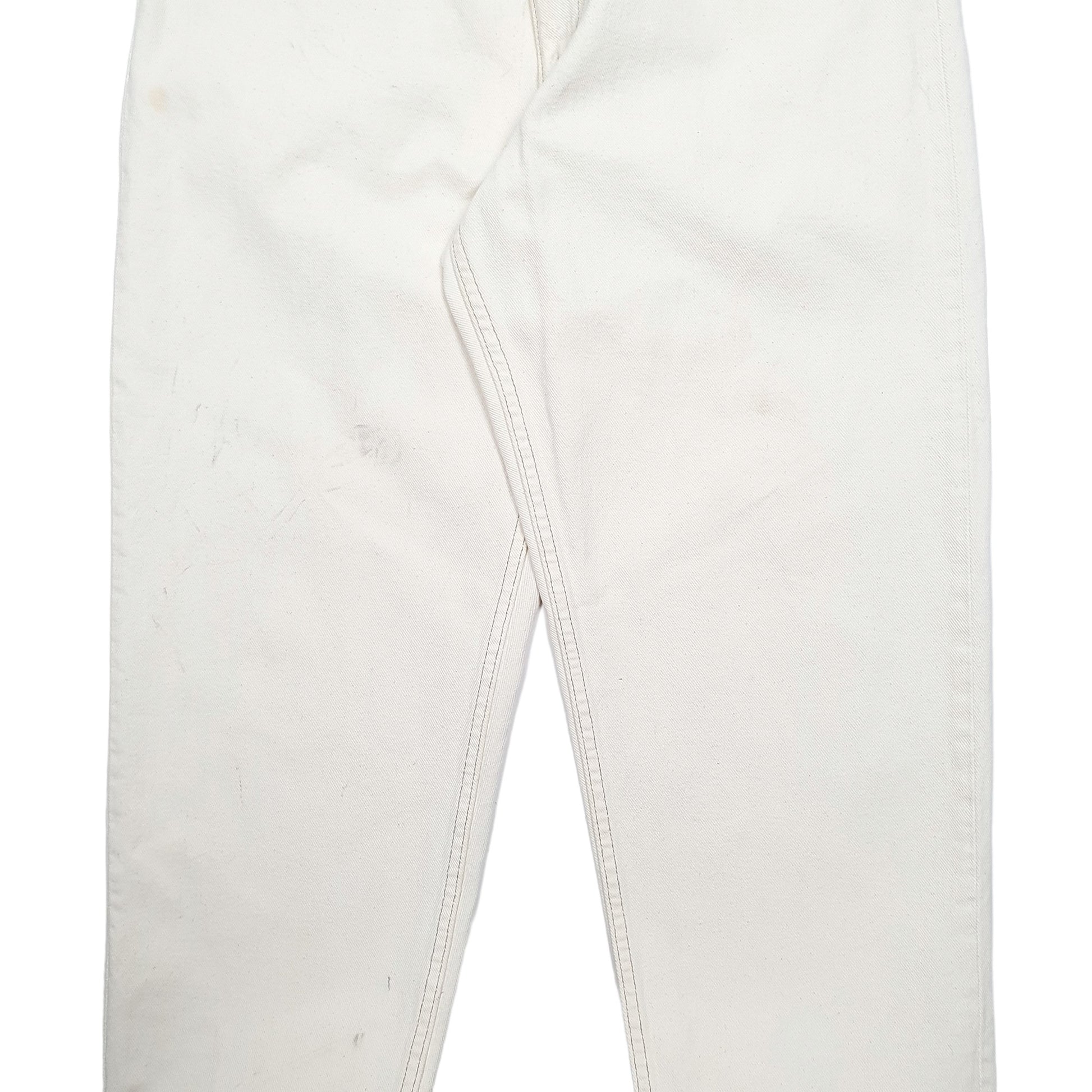 Mens Cream Levis Made In USA Vintage 90's 550 JeansW36 L30