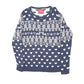 Womens Navy Paramour Christmas Xmas Crewneck Jumper