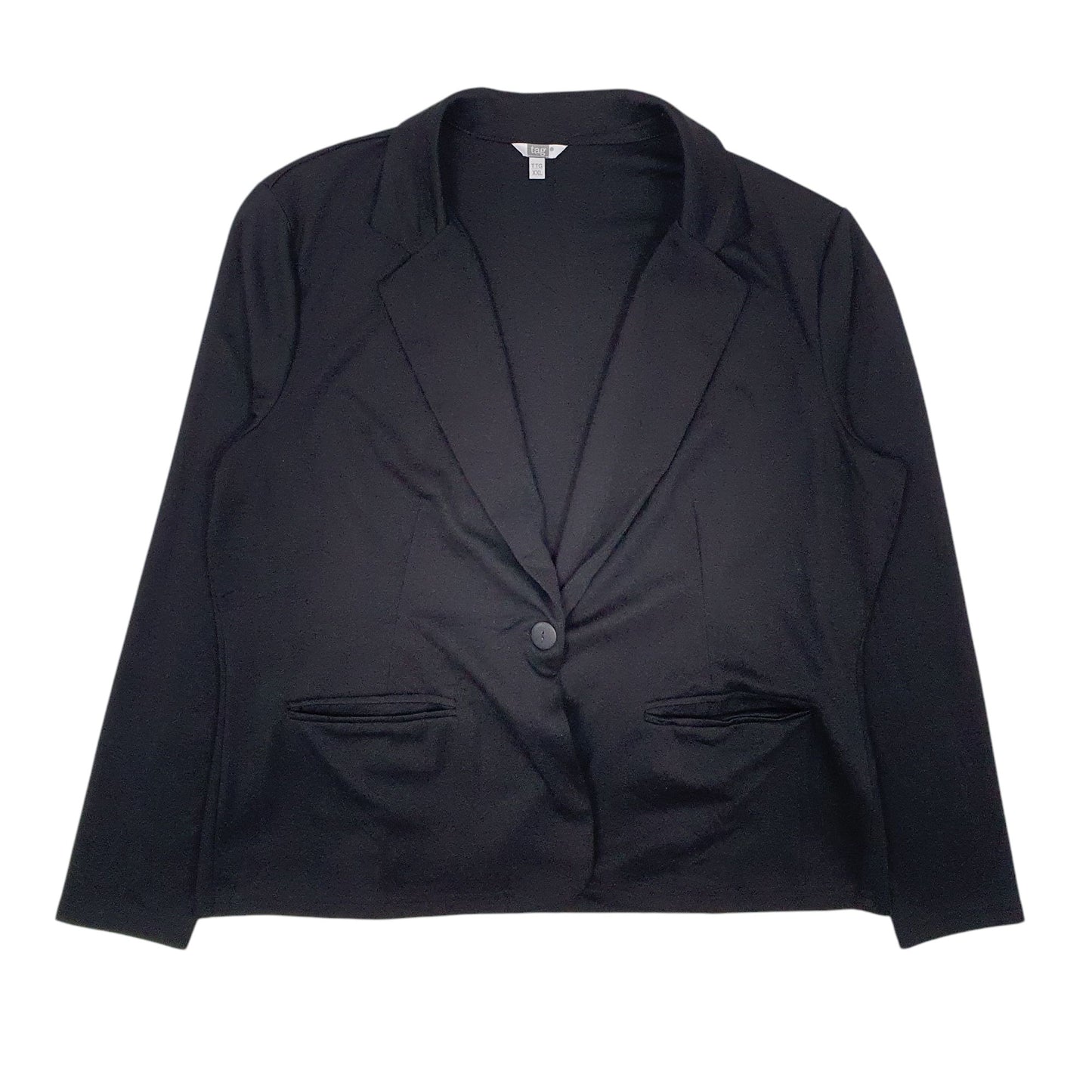 Womens Black Tag   Coat