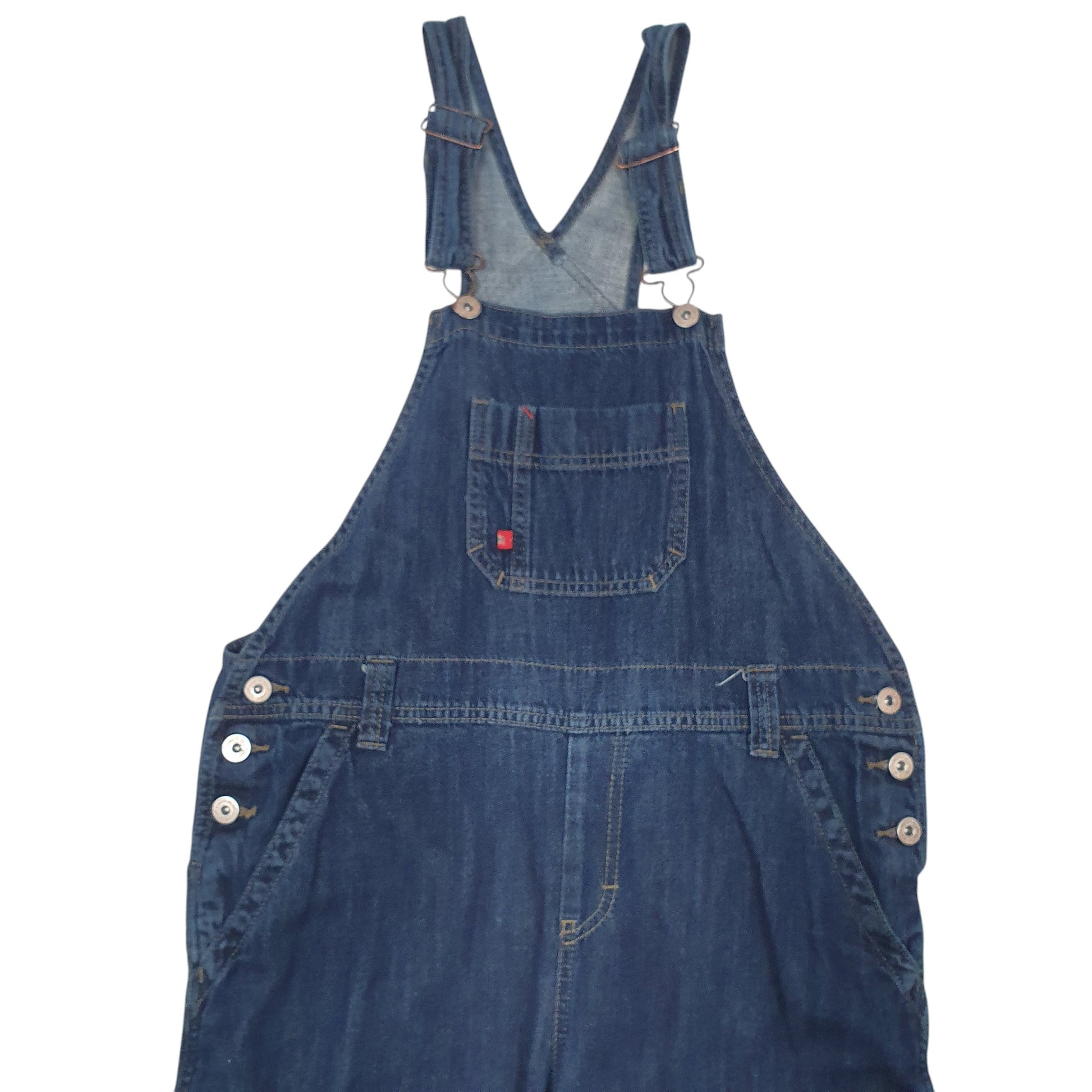 Mens Blue Dickies Denim Overalls Bib Dungaree Trousers