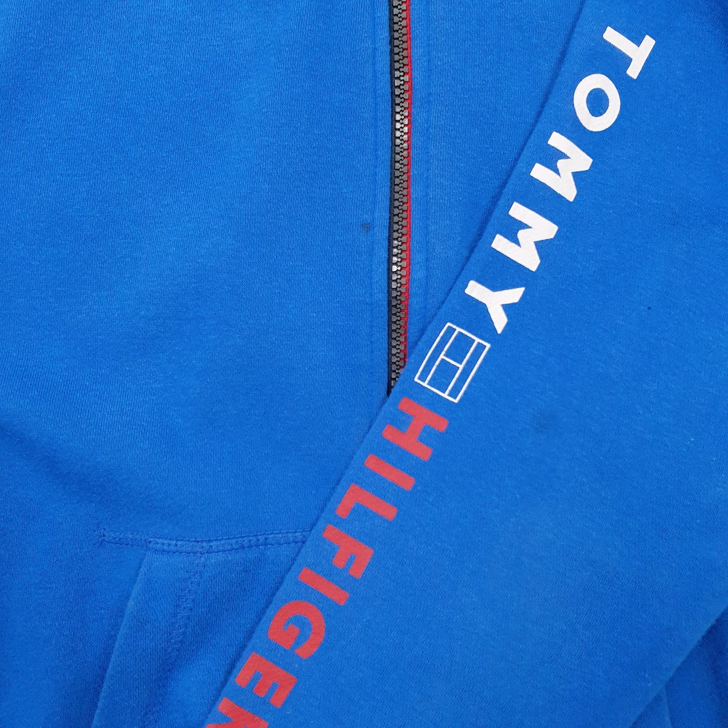 Mens Blue Tommy Hilfiger  Full Zip Jumper