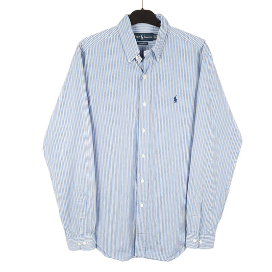 Mens Blue Ralph Lauren  Long Sleeve Shirt