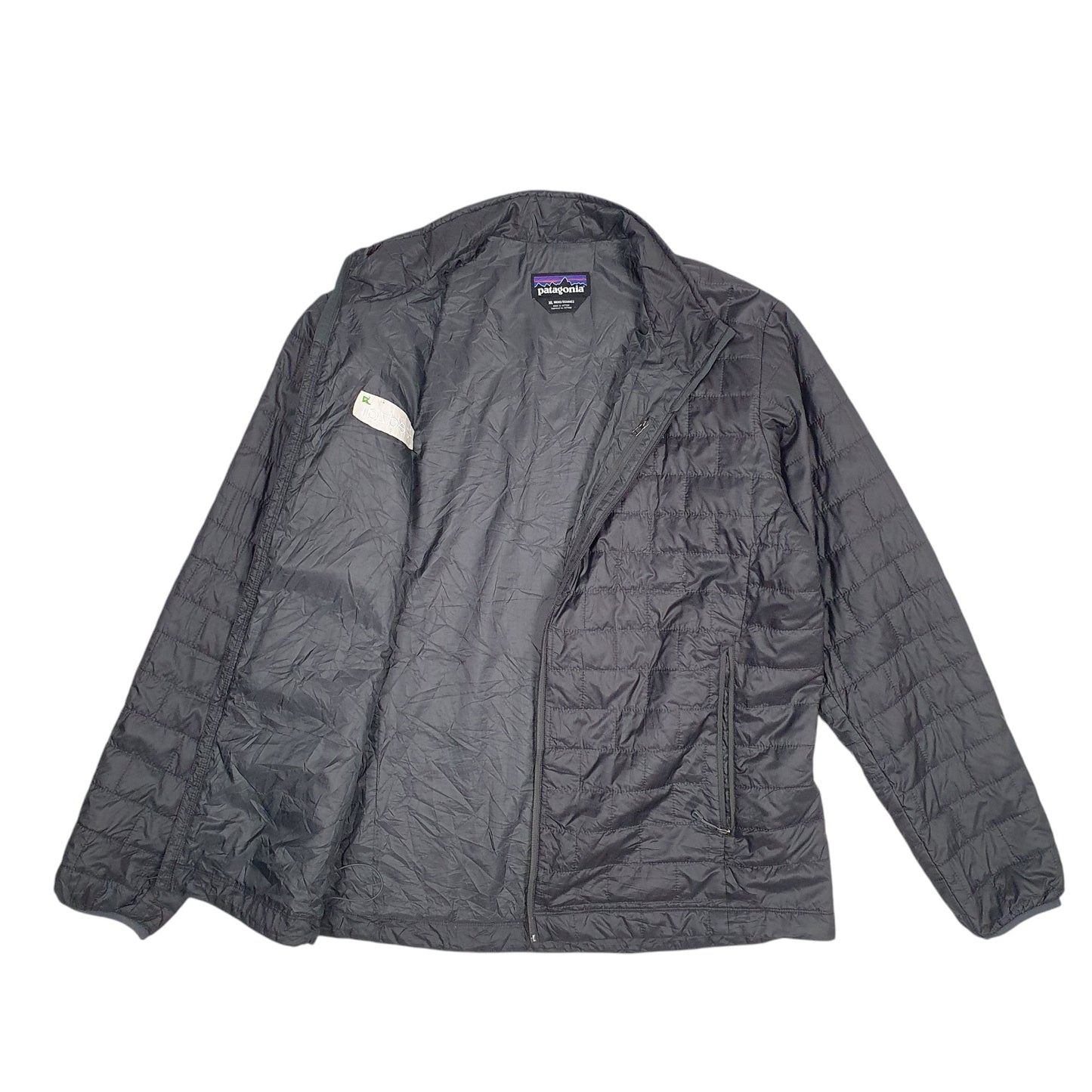 Mens Grey Patagonia Nano Puff  Coat
