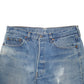 Womens Blue Levis 501 Denim Jorts Denim Shorts