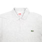 Mens Grey Lacoste Lacoste Live Short Sleeve Polo Shirt