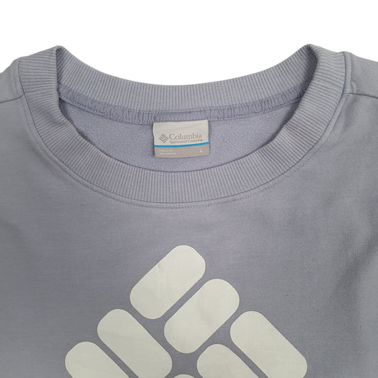 Womens Purple Columbia Sportswear Company  Crewneck Jumper