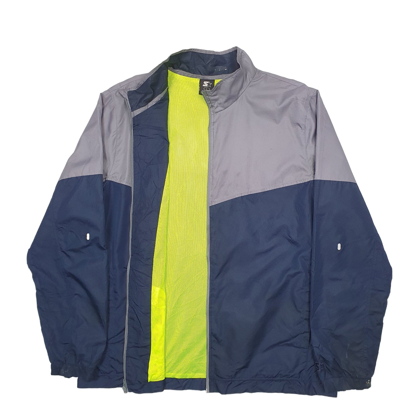 Mens Navy Starter   Coat