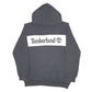 Mens Black Timberland Spellout Hoodie Jumper