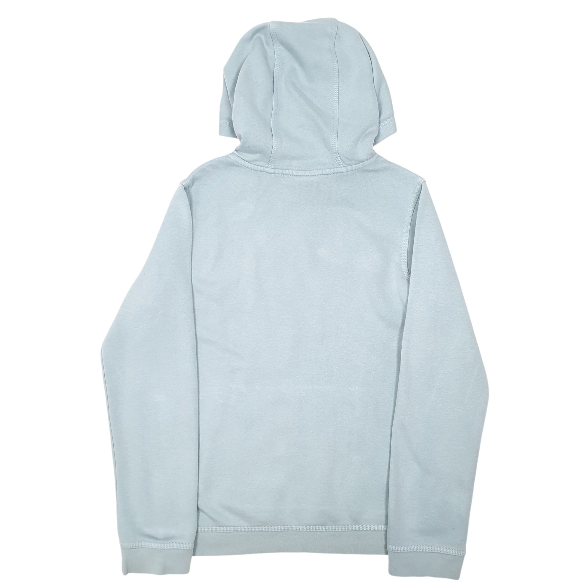 Womens Blue Nike Swoosh Hoodie Jumper