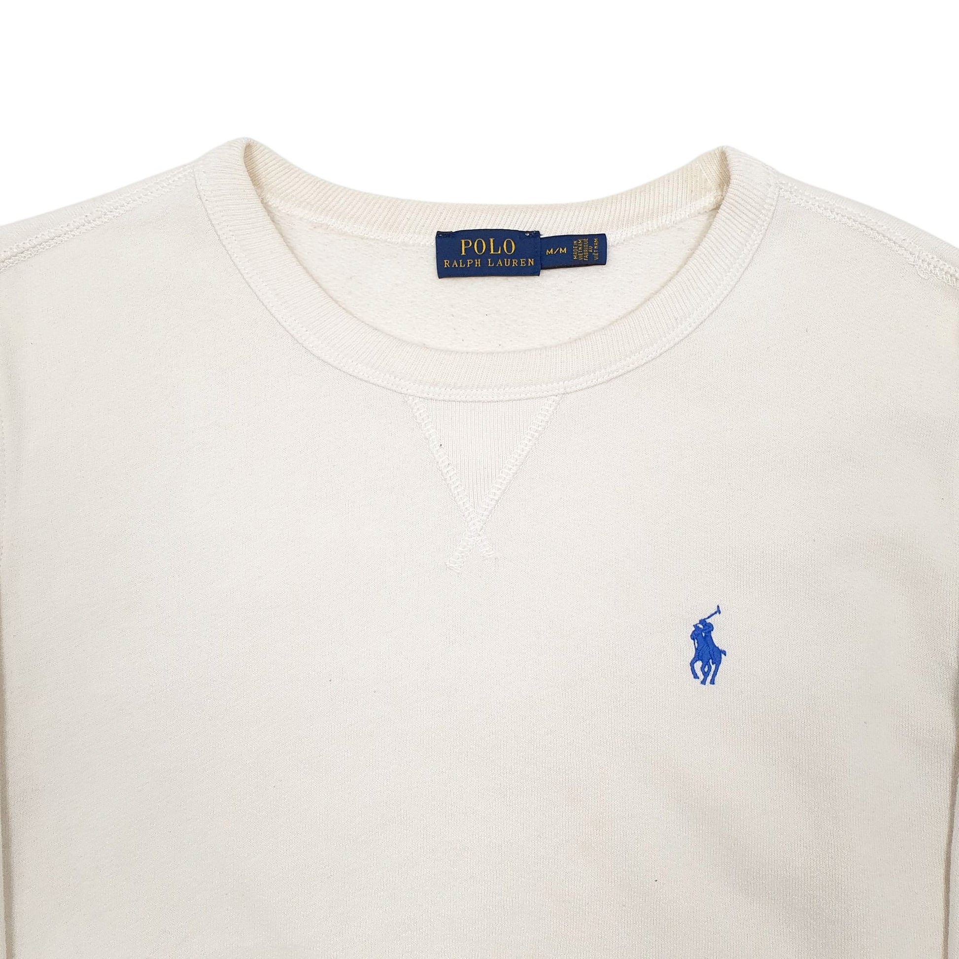 Womens Cream Polo Ralph Lauren  Crewneck Jumper