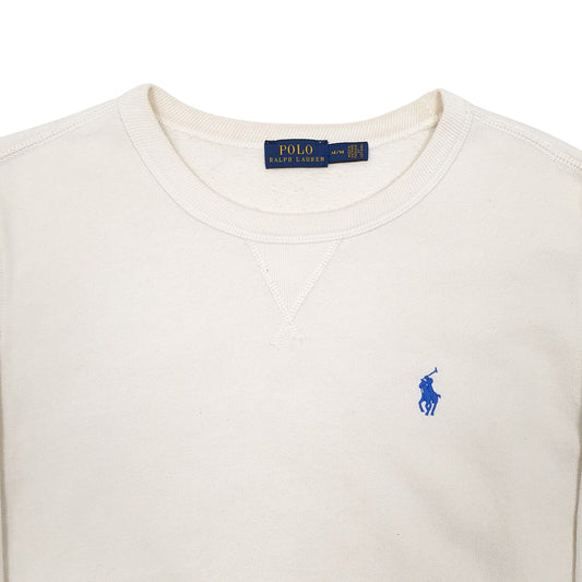 Womens Cream Polo Ralph Lauren  Crewneck Jumper