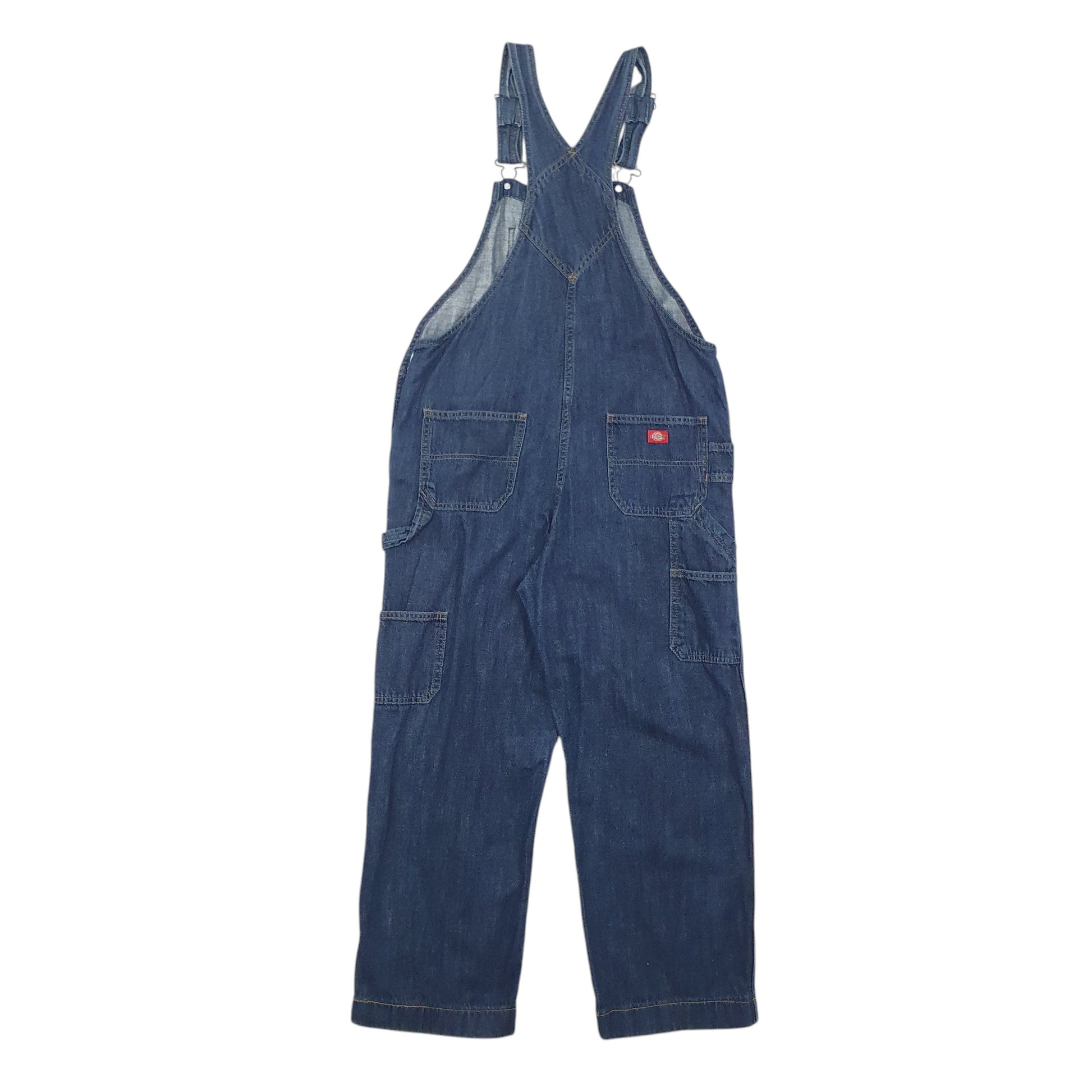 Mens Blue Dickies Denim Overalls Bib Dungaree Trousers