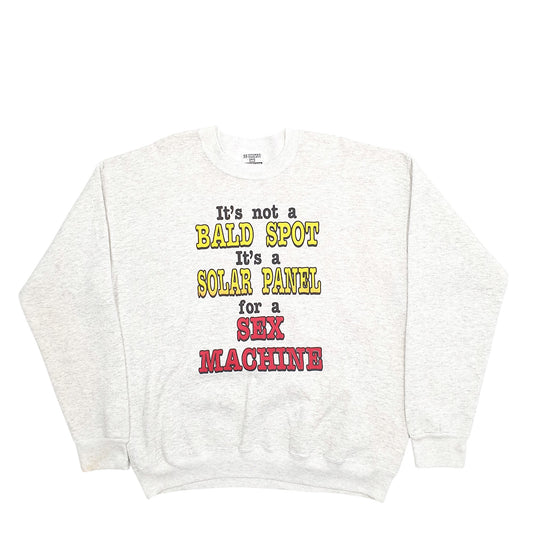 Mens Grey Lee Comedy Funny Crewneck Jumper