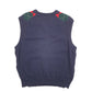 Womens Navy Terminal  Vest Jumper