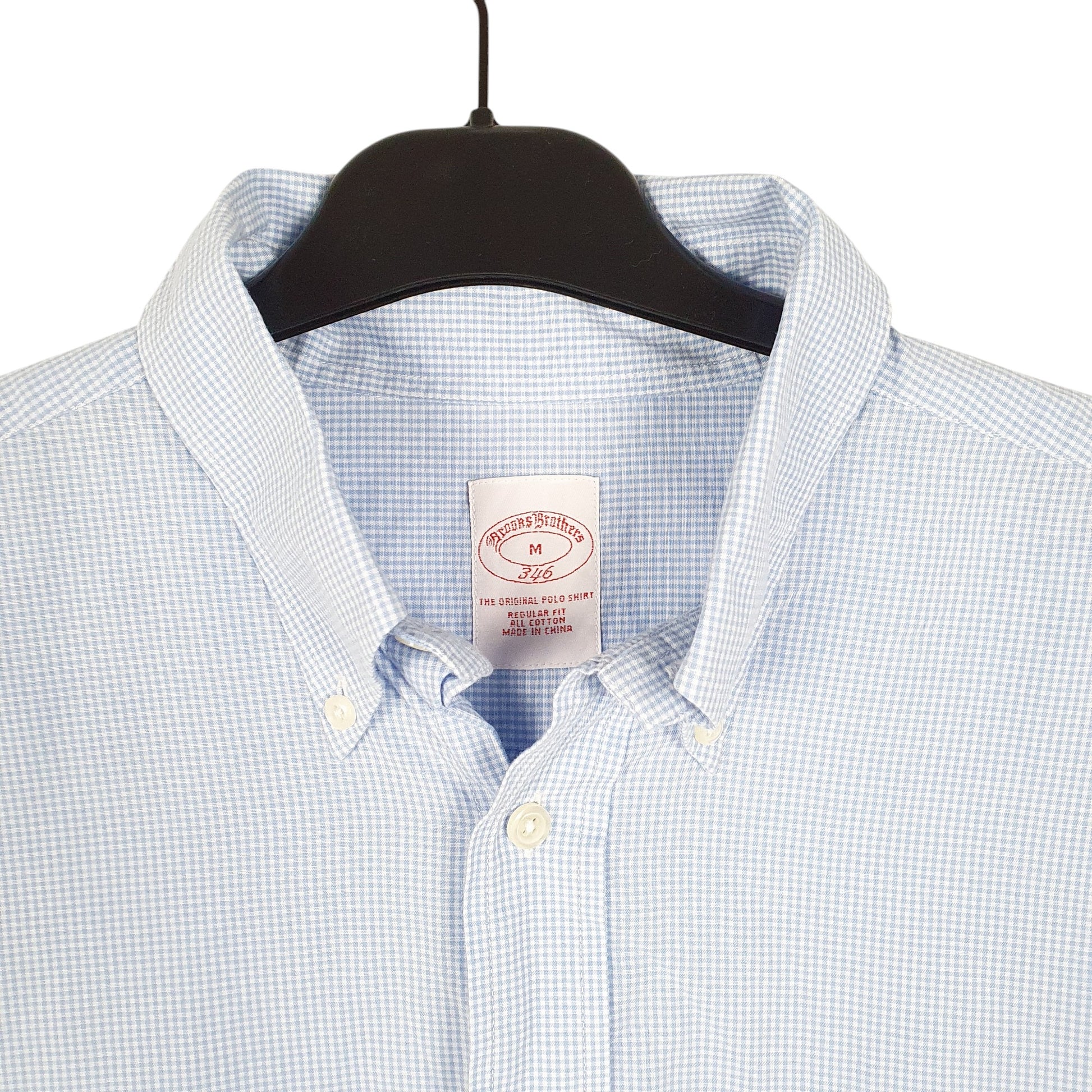 Mens Blue Brooks Brothers  Long Sleeve Shirt