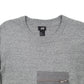 Mens Grey H&M Lightweight Crewneck Jumper