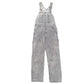 Mens Grey Dickies Denim Overalls Dungaree Trousers