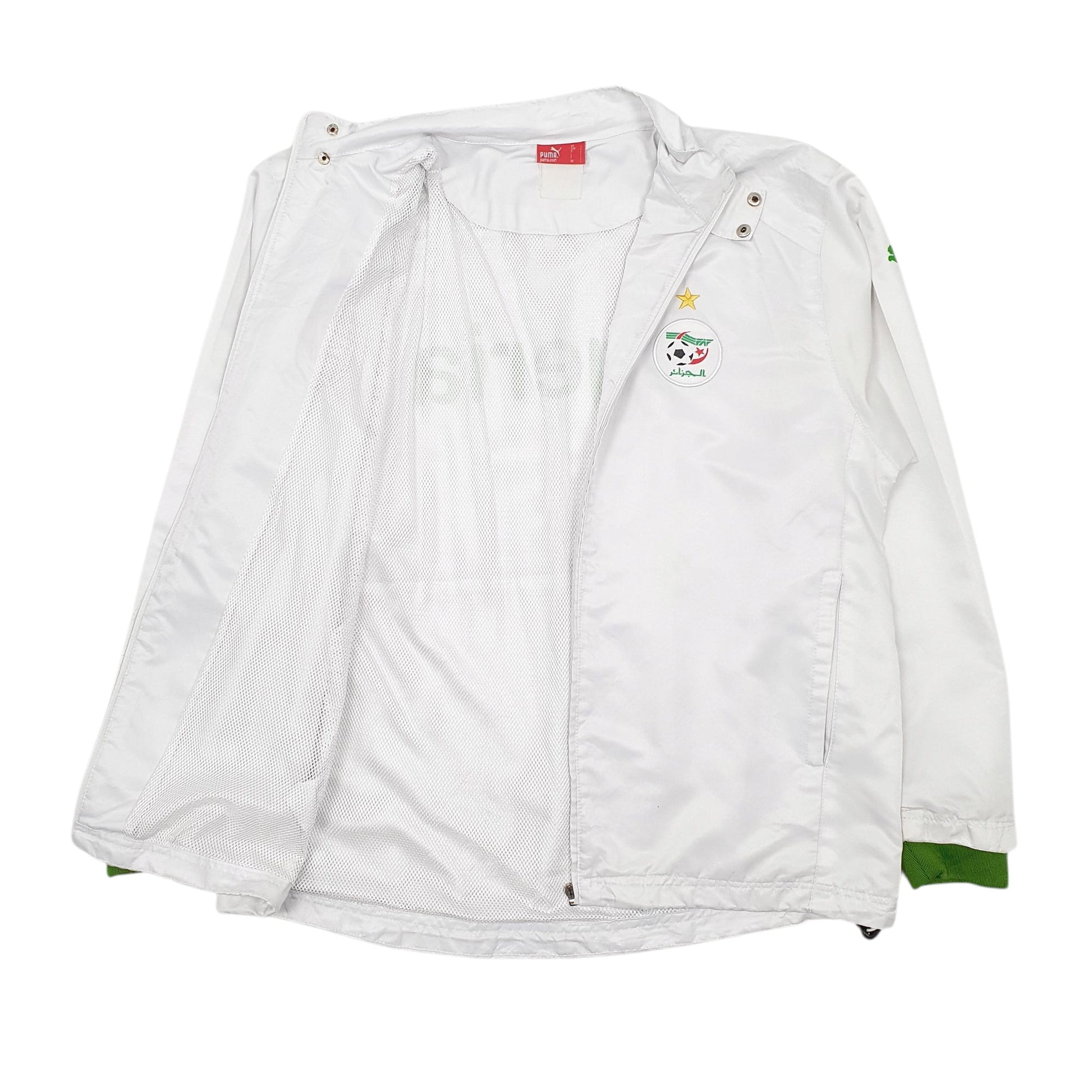Mens White Puma Algeria  Coat
