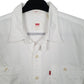 Mens White Levis  Long Sleeve Shirt