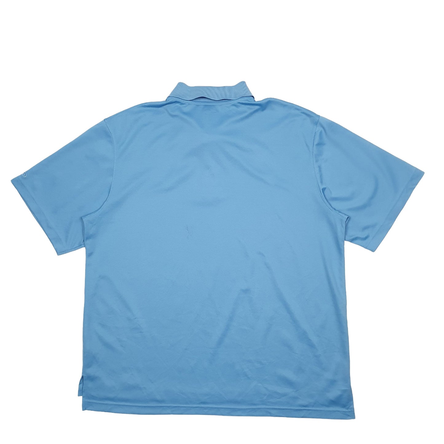 Mens Blue Champion  Short Sleeve Polo Shirt