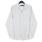 Mens White Polo Ralph Lauren RL Grandad Collar Long Sleeve Shirt