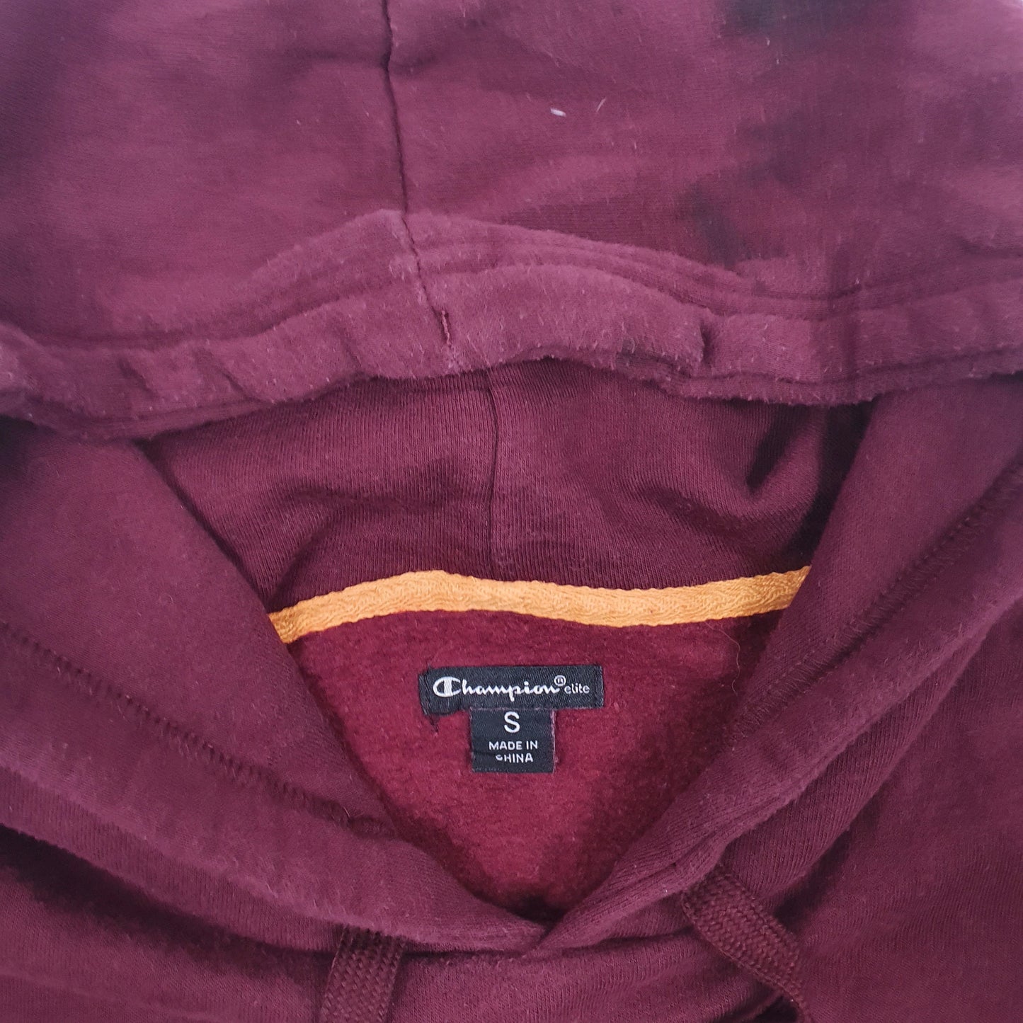 Mens Burgundy Champion. University of Minnesota Full Zip Jumper
