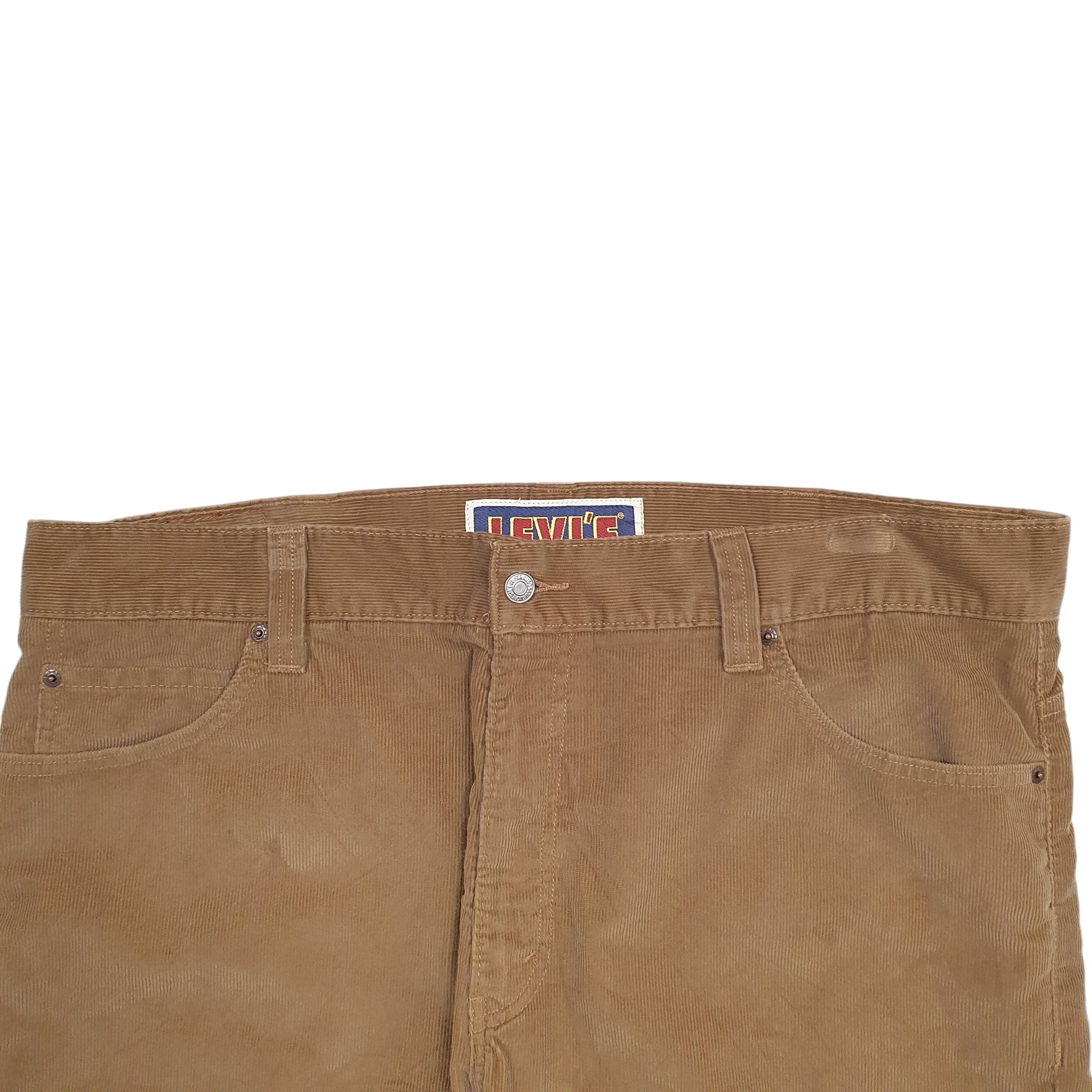 Mens Brown Levis  Corduroy Trousers