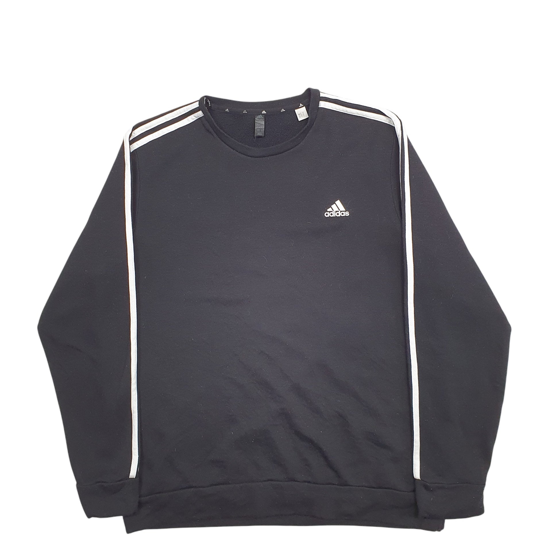Mens Black Adidas  Crewneck Jumper