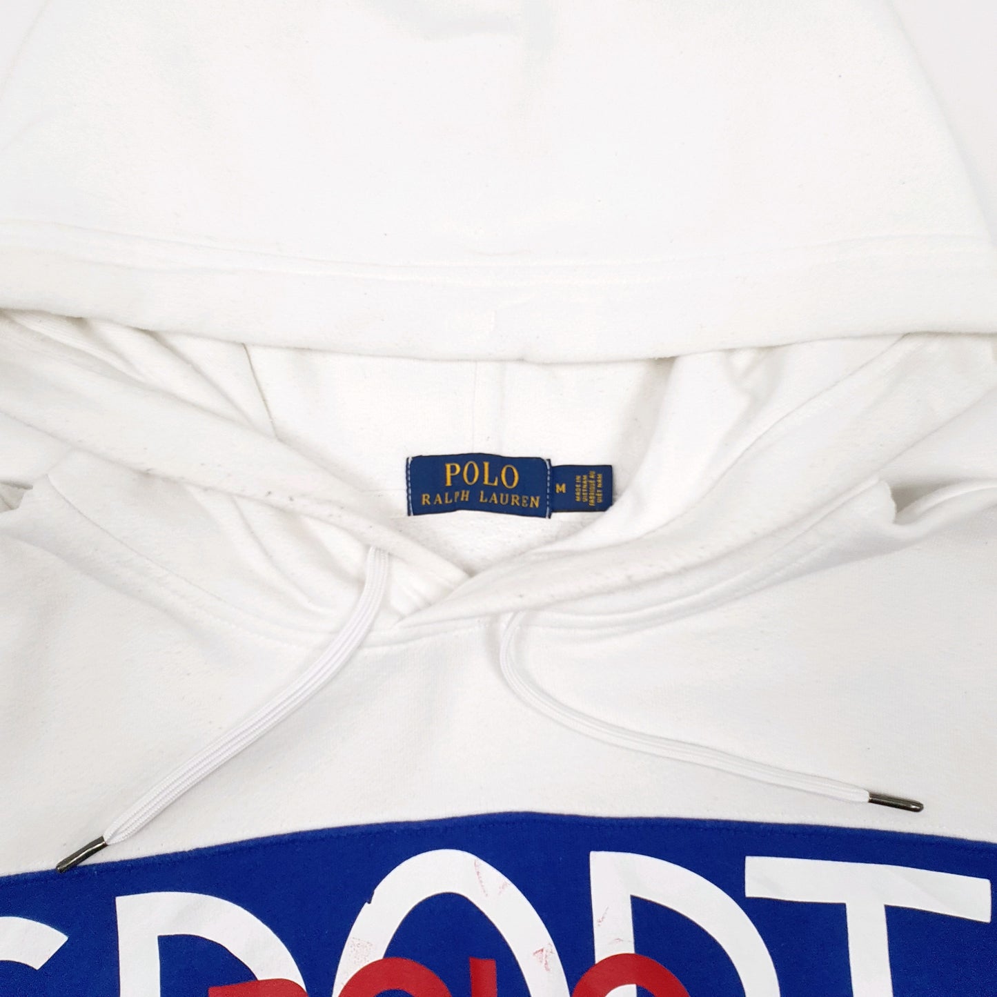 Mens White Polo Ralph Lauren  Hoodie Jumper