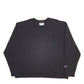 Mens Black Champion  Crewneck Jumper
