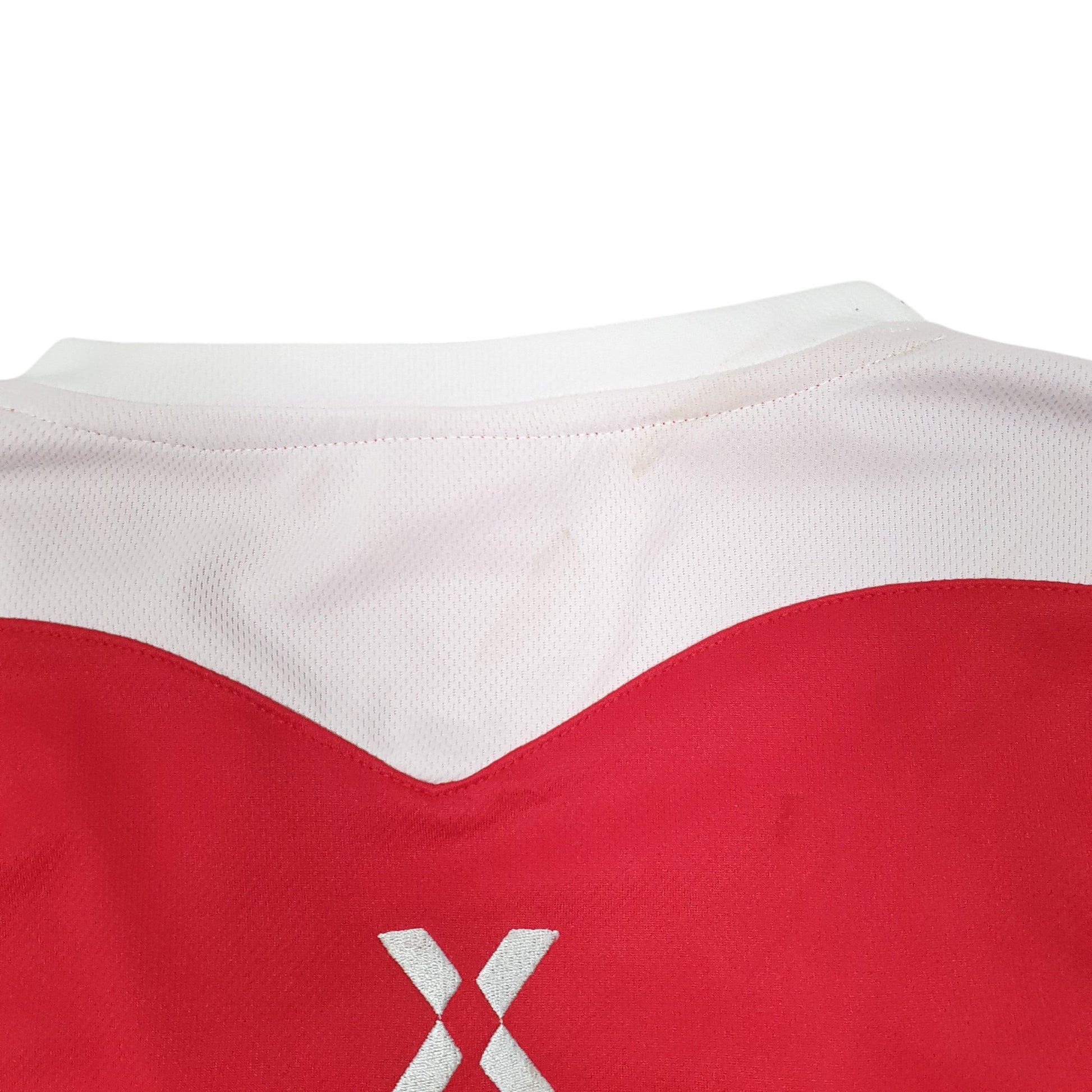 Mens Red Umbro Active Football Short Sleeve T Shirt