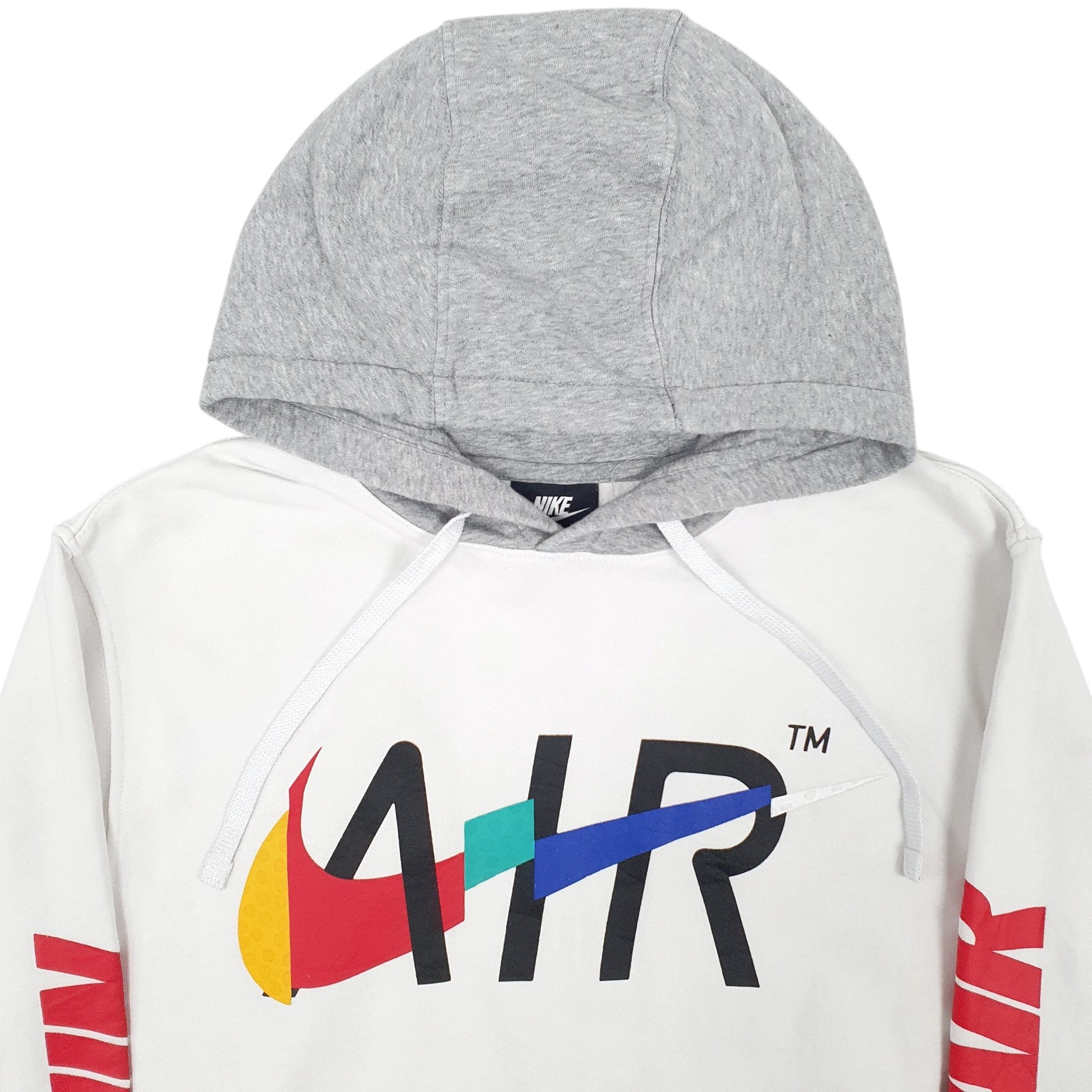 Mens White Nike Air Hoodie Jumper