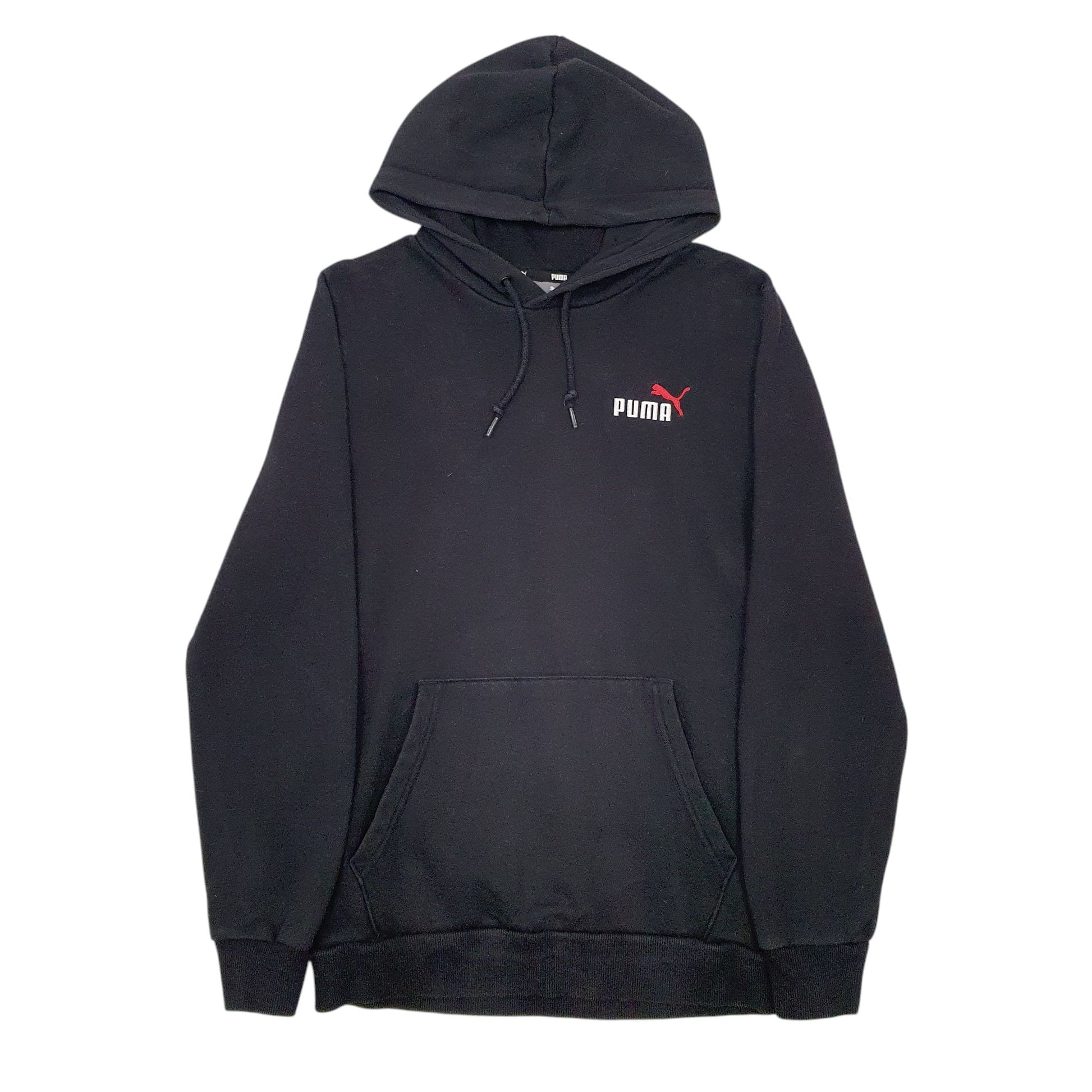 Mens Black Puma  Hoodie Jumper