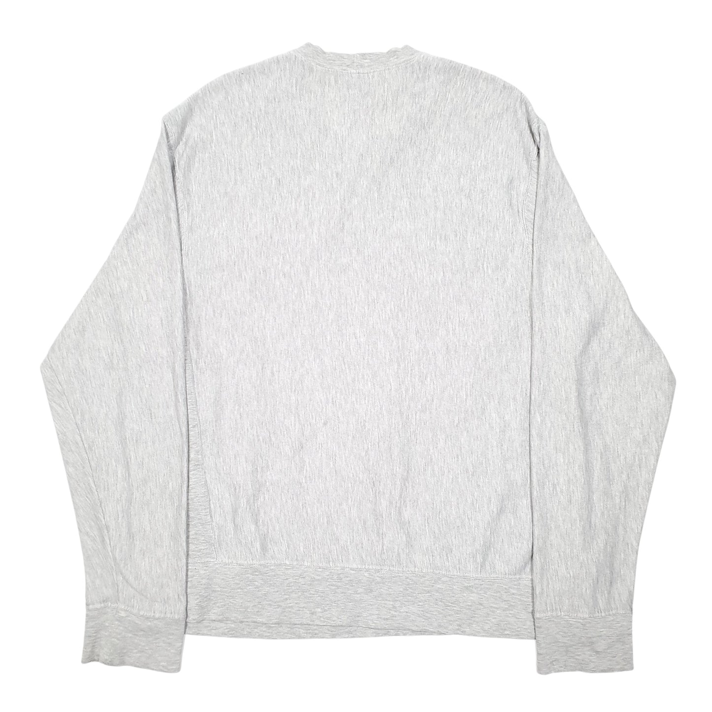 Mens Grey Nike Vintage Team 2000s American Football Crewneck Jumper