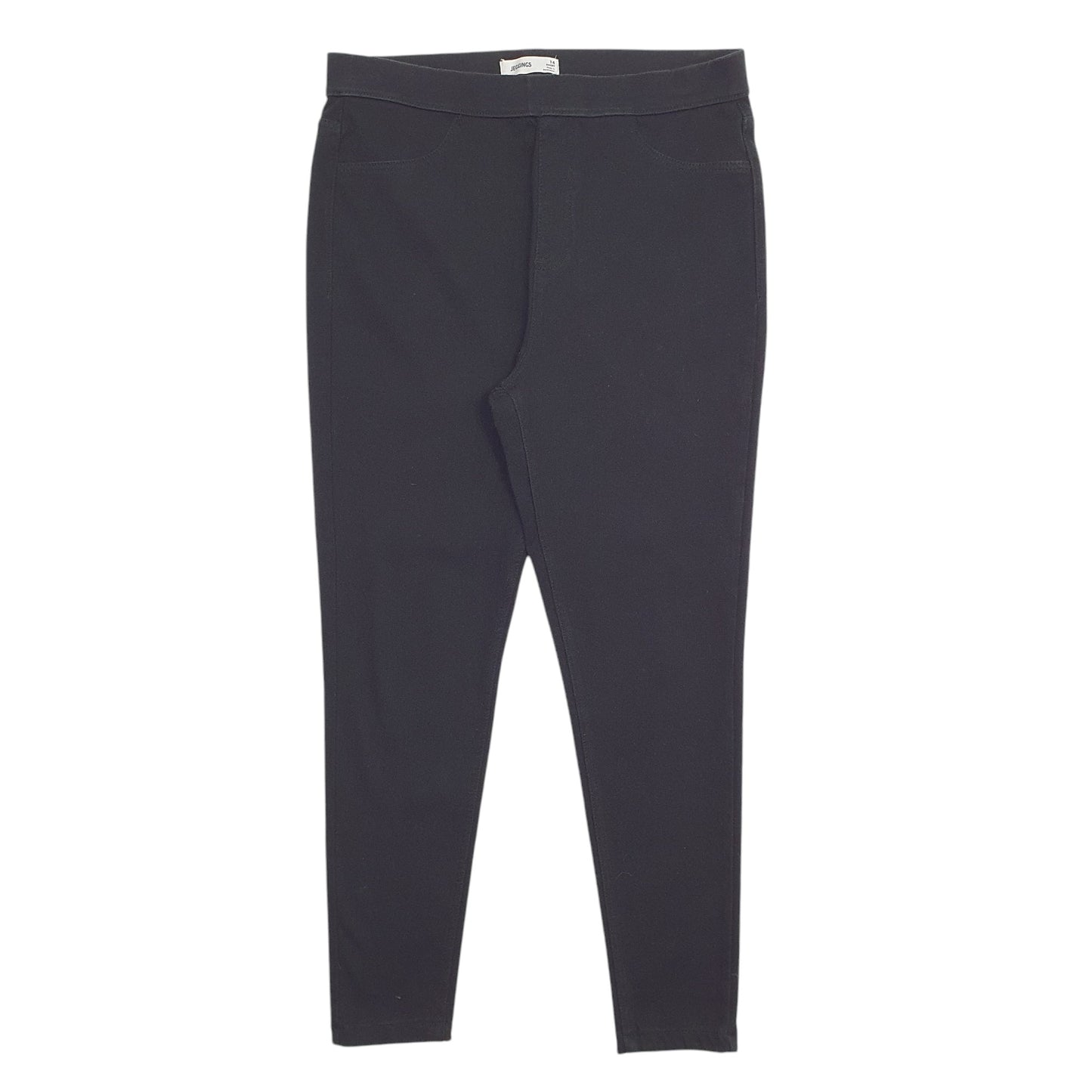 Womens Black M&S Jeggings Stretch Fit Jogger Trousers