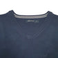 Mens Navy Nautica Knit Crewneck Jumper