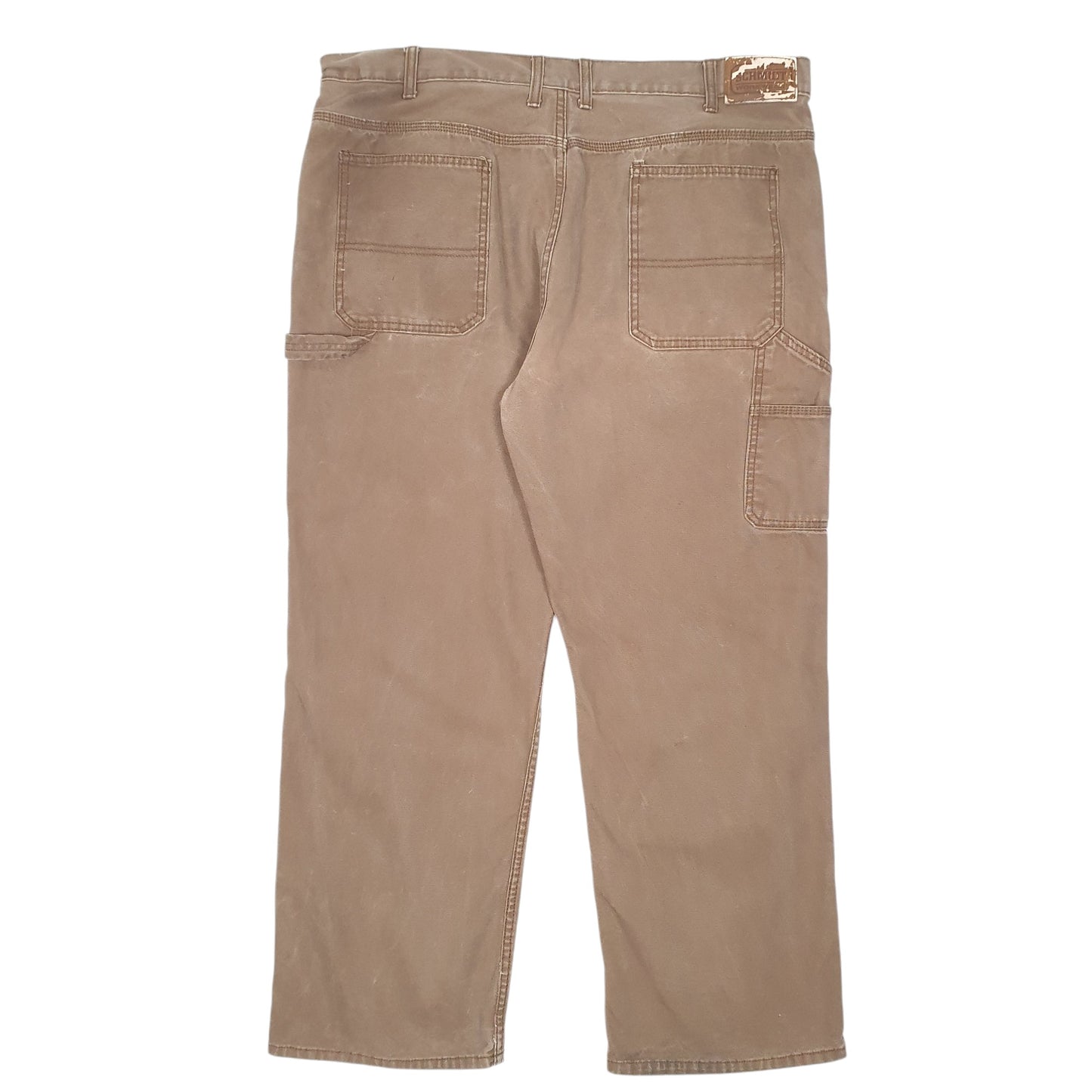 Mens Brown Schmidt Workwear Carpenter Trousers