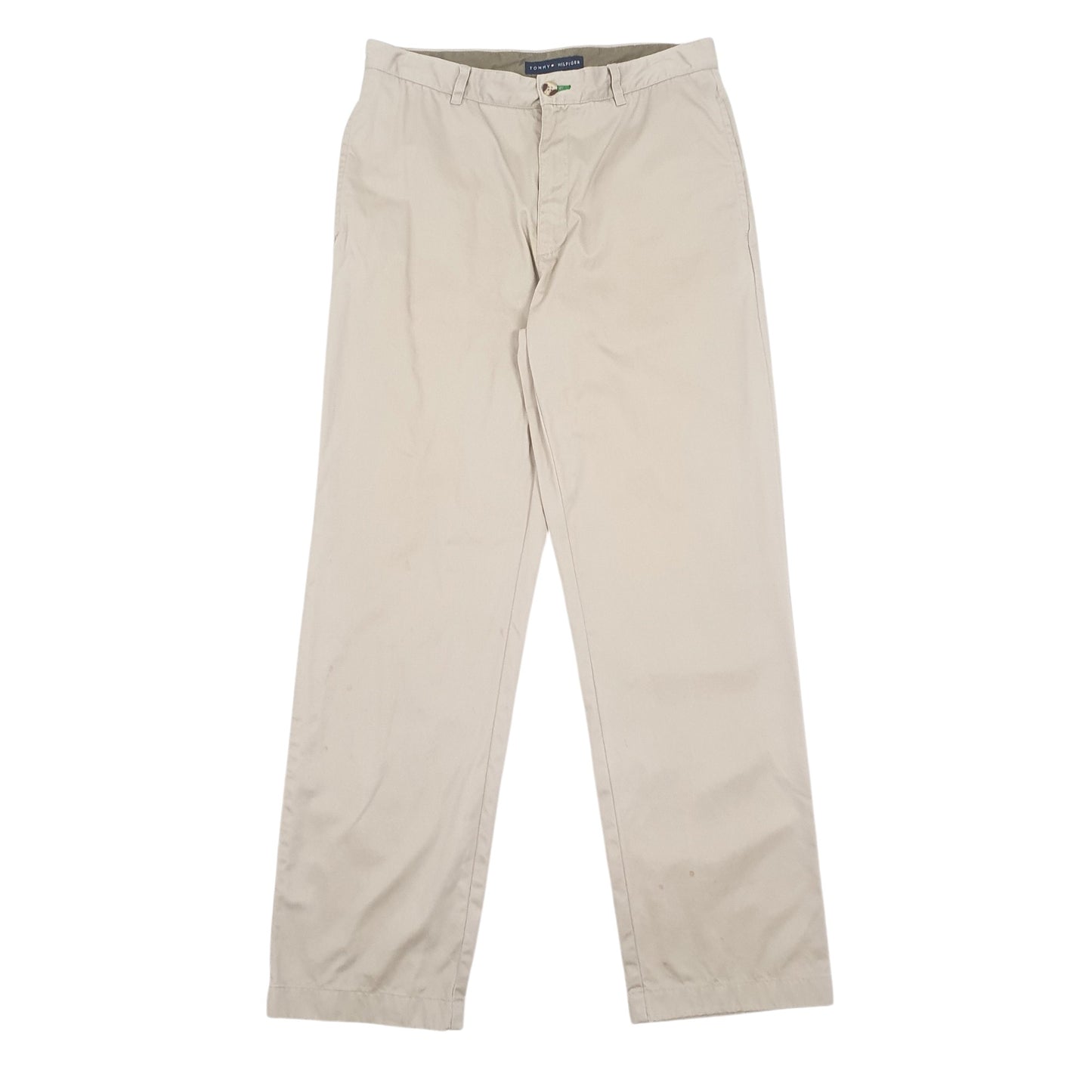 Mens Beige Tommy Hilfiger  Chino Trousers