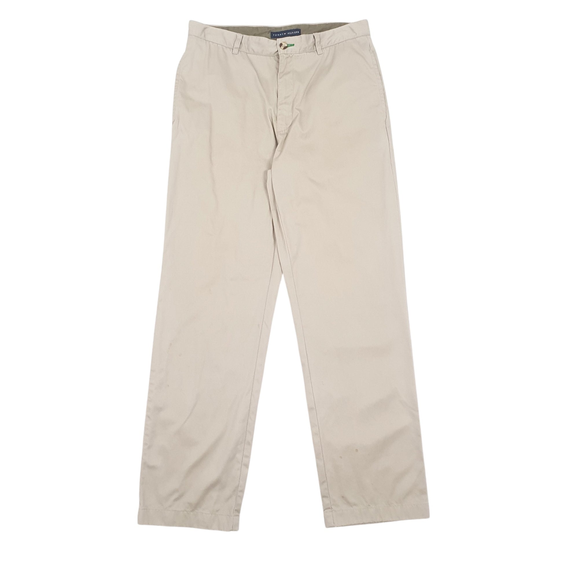 Mens Beige Tommy Hilfiger  Chino Trousers